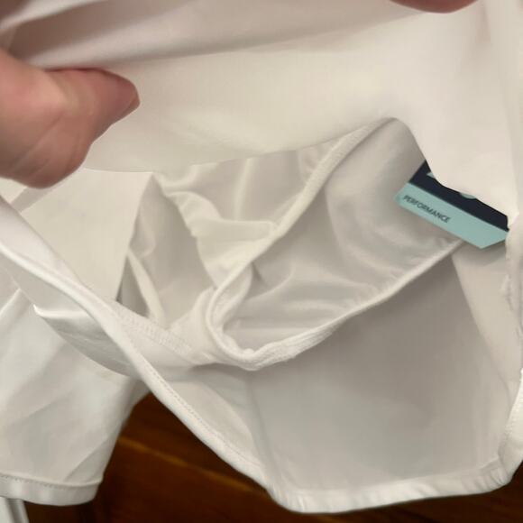 NWT DSG High-Rise Stride Shorts White Built-In Brief 3” Inseam Running Size XS - Picture 3 of 9